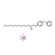 CAS:139301-16-9|4-((2-HIDROXITETRADECIL)OXY)FENIL)-FENIL-LIODÓNIUM-HEXAFLUOR-ANTIMONÁT